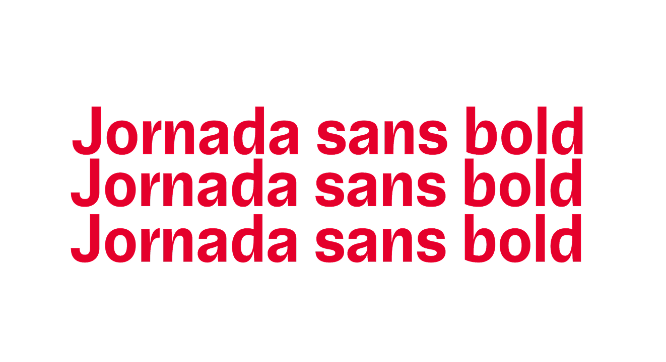 Jornada bold